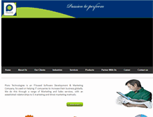 Tablet Screenshot of plutotechnologies.in